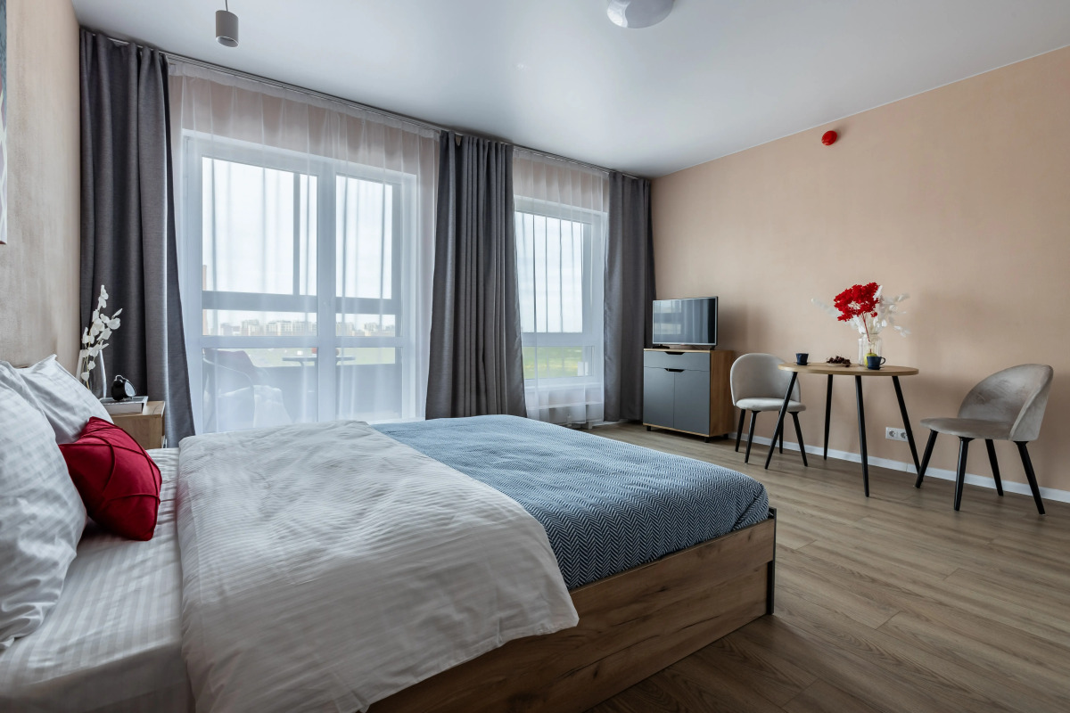 Квартира Студия с Красивым Видом