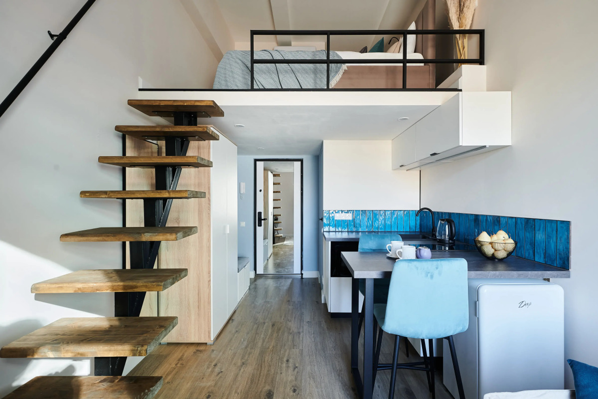 Апартаменты ДВА ГОРОДА в Холодильном переулке