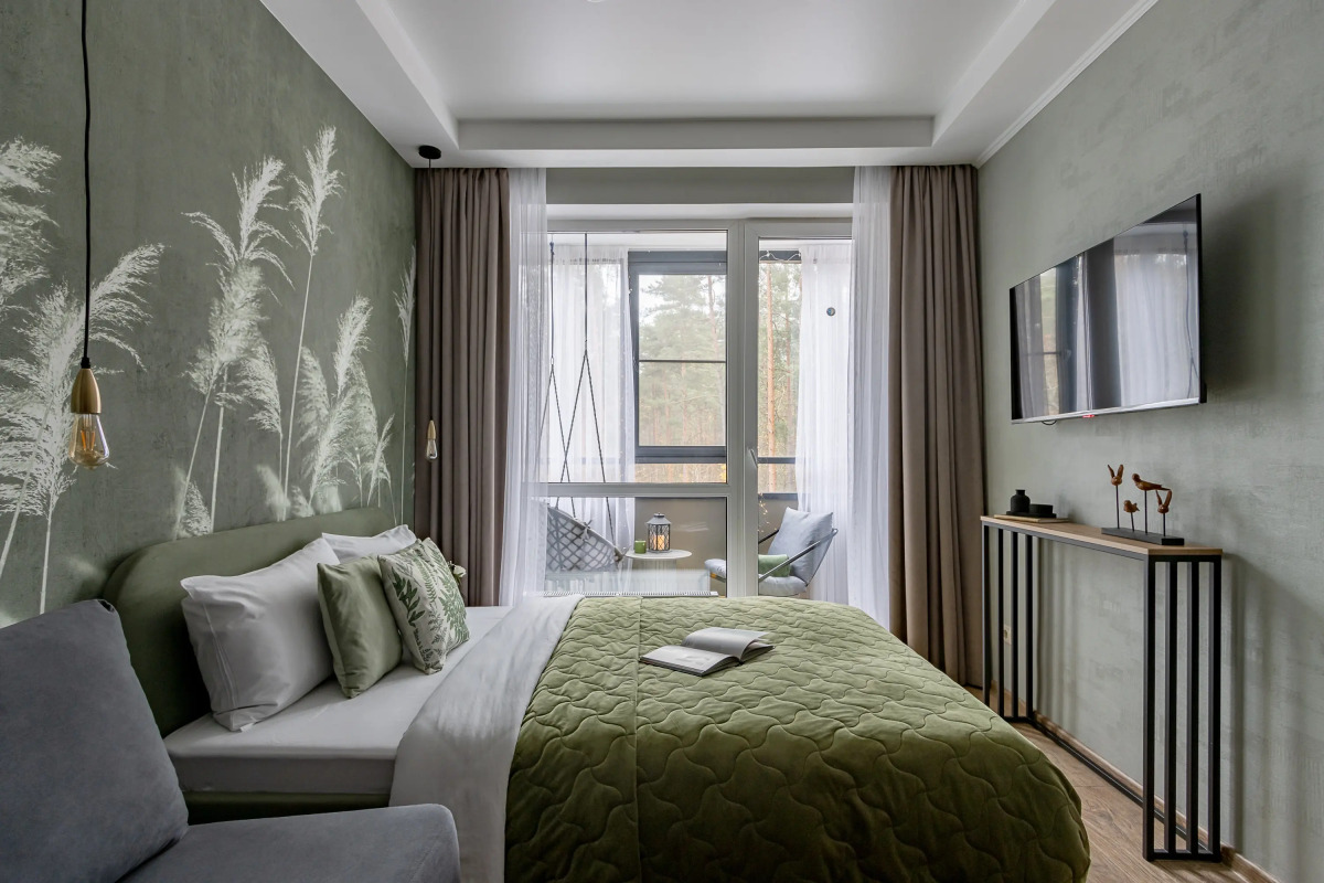 Квартира Студия с Качелью в Зеленогорске