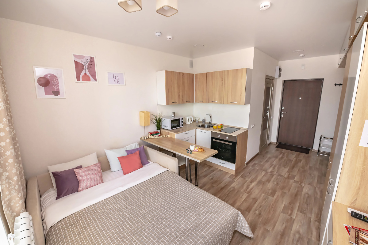 Апартаменты TopHouse на Можжевеловой 18, 17 этаж