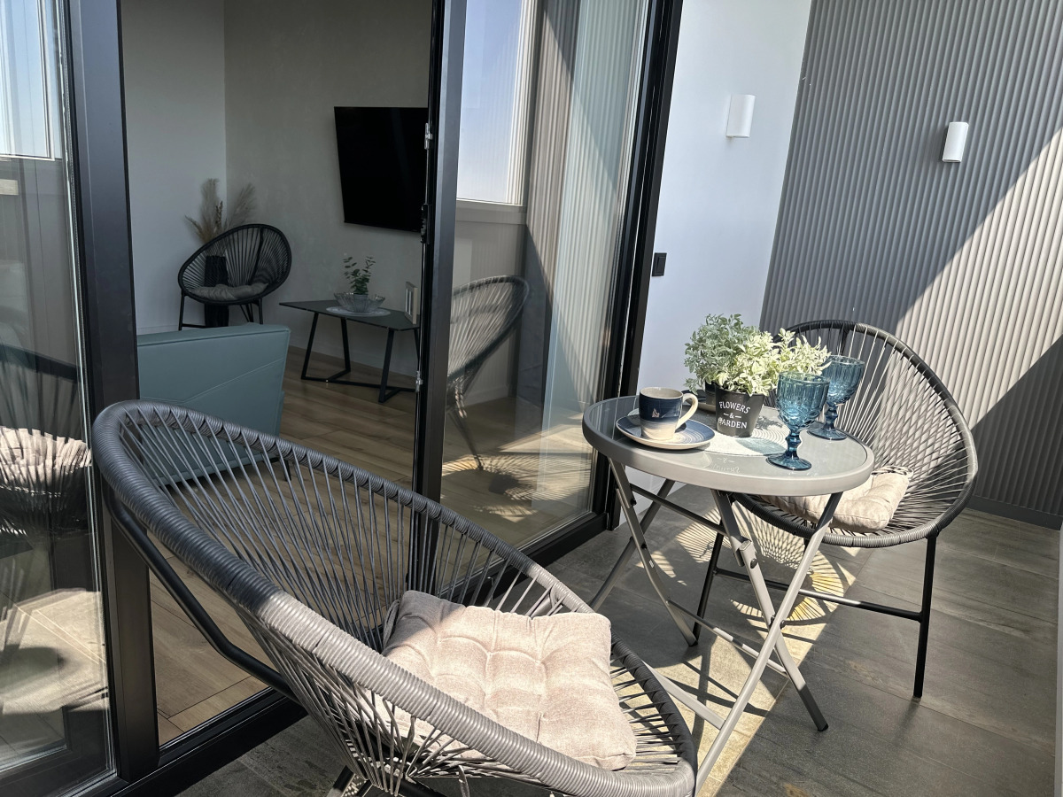 Апартаменты с видом на море и мосты