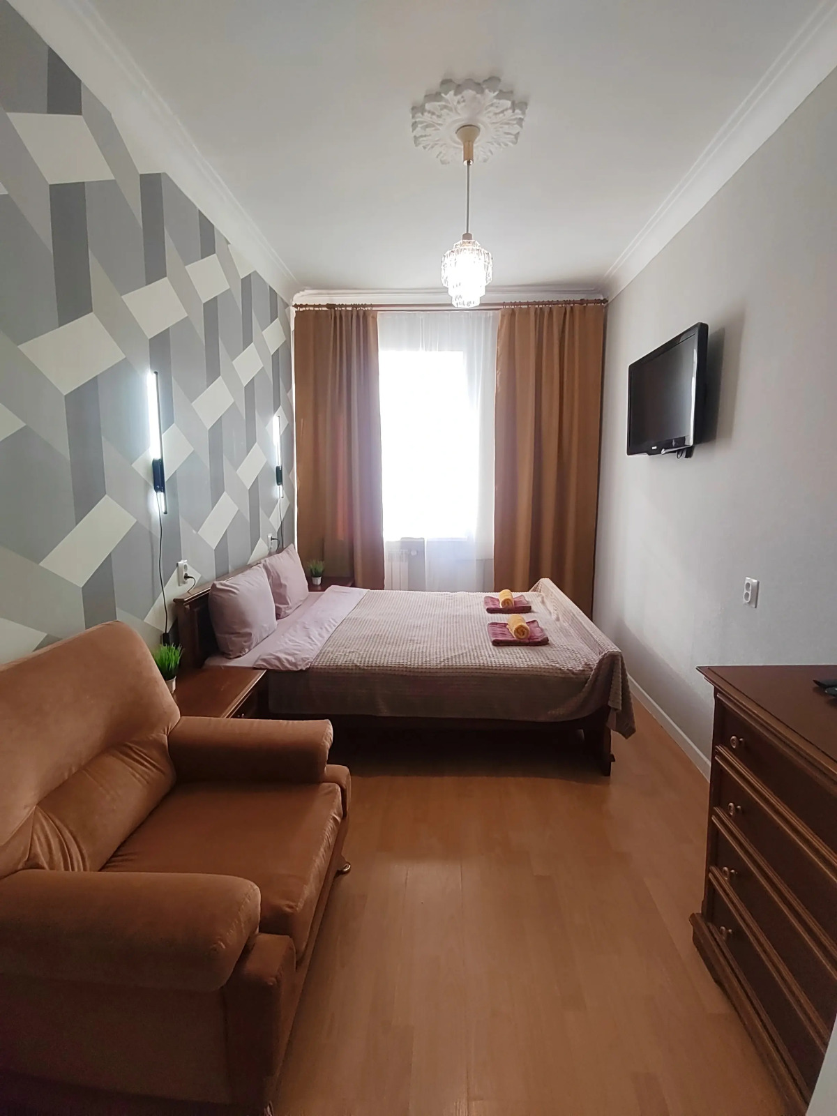 Квартира с тремя раздельными спальнями на Ленина