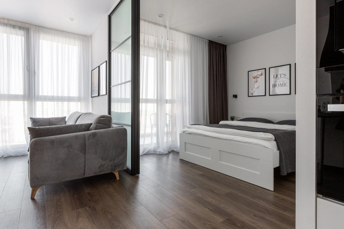 Современные Апартаменты с Видом на Национальную Библиотеку