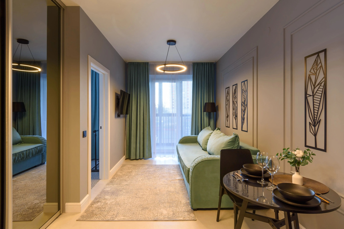 Апартаменты KrasLoft в ЖК Бульвар Цветов на 4 человек