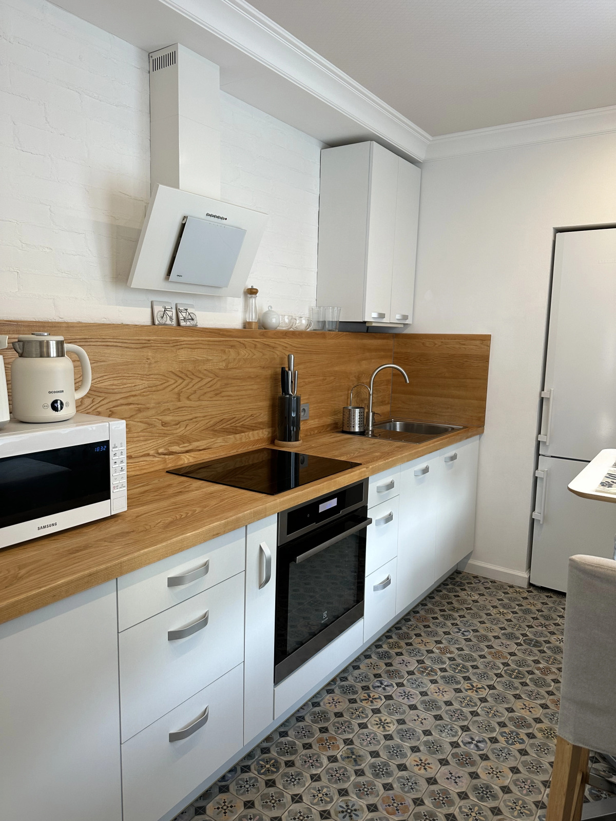 Апартаменты с двумя спальнями в частном доме