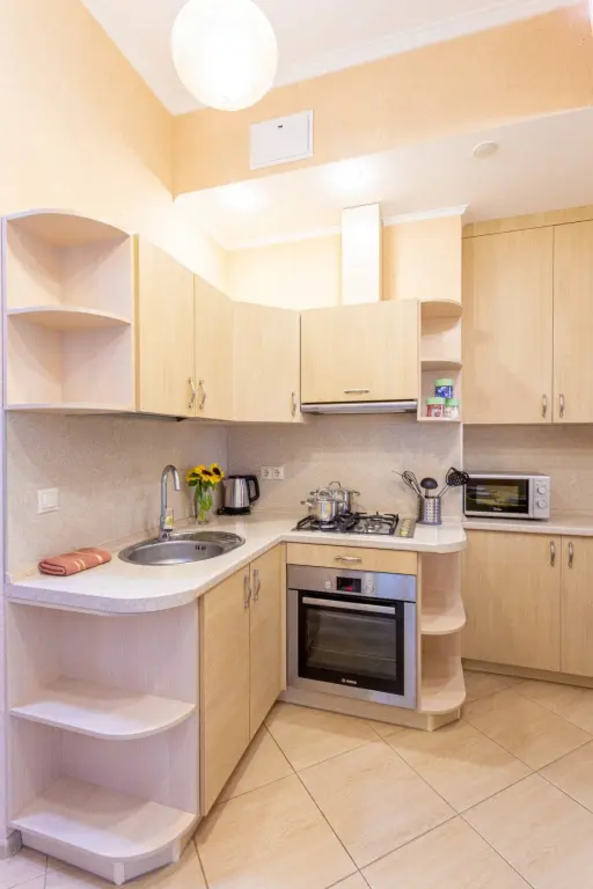 Апартаменты с Балконом и Видом на Море