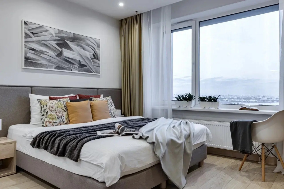 Апартаменты Family Lux с панорамным видом на Остров Мечты и на город