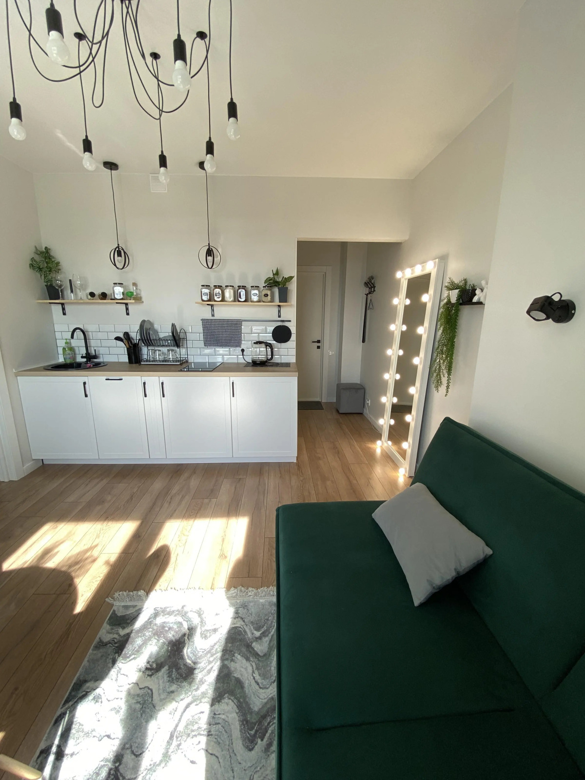 Апартаменты Зелёная квартира с потрясающим видом