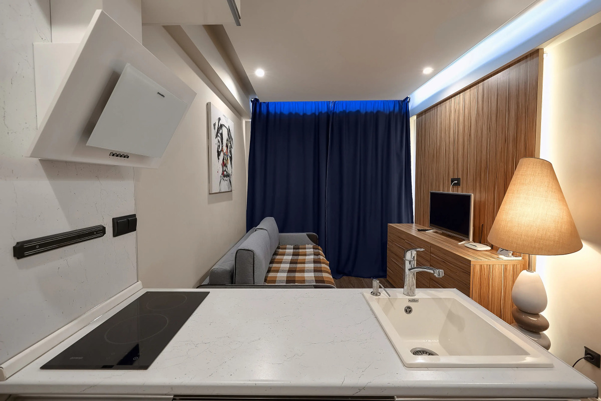 Апартаменты 10 минут до моря вид на набережную