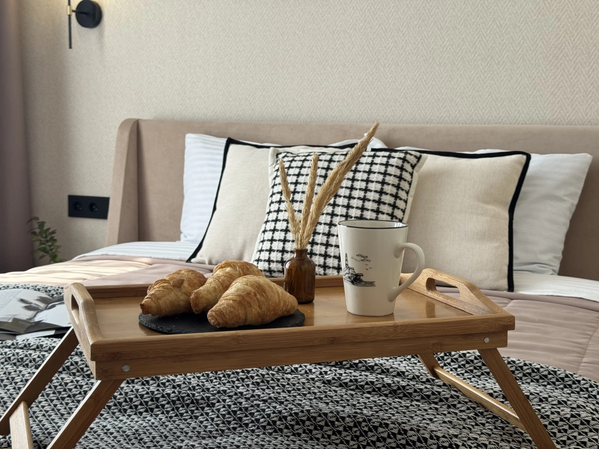 Апартаменты Эмберли в зеленом районе Светлогорска