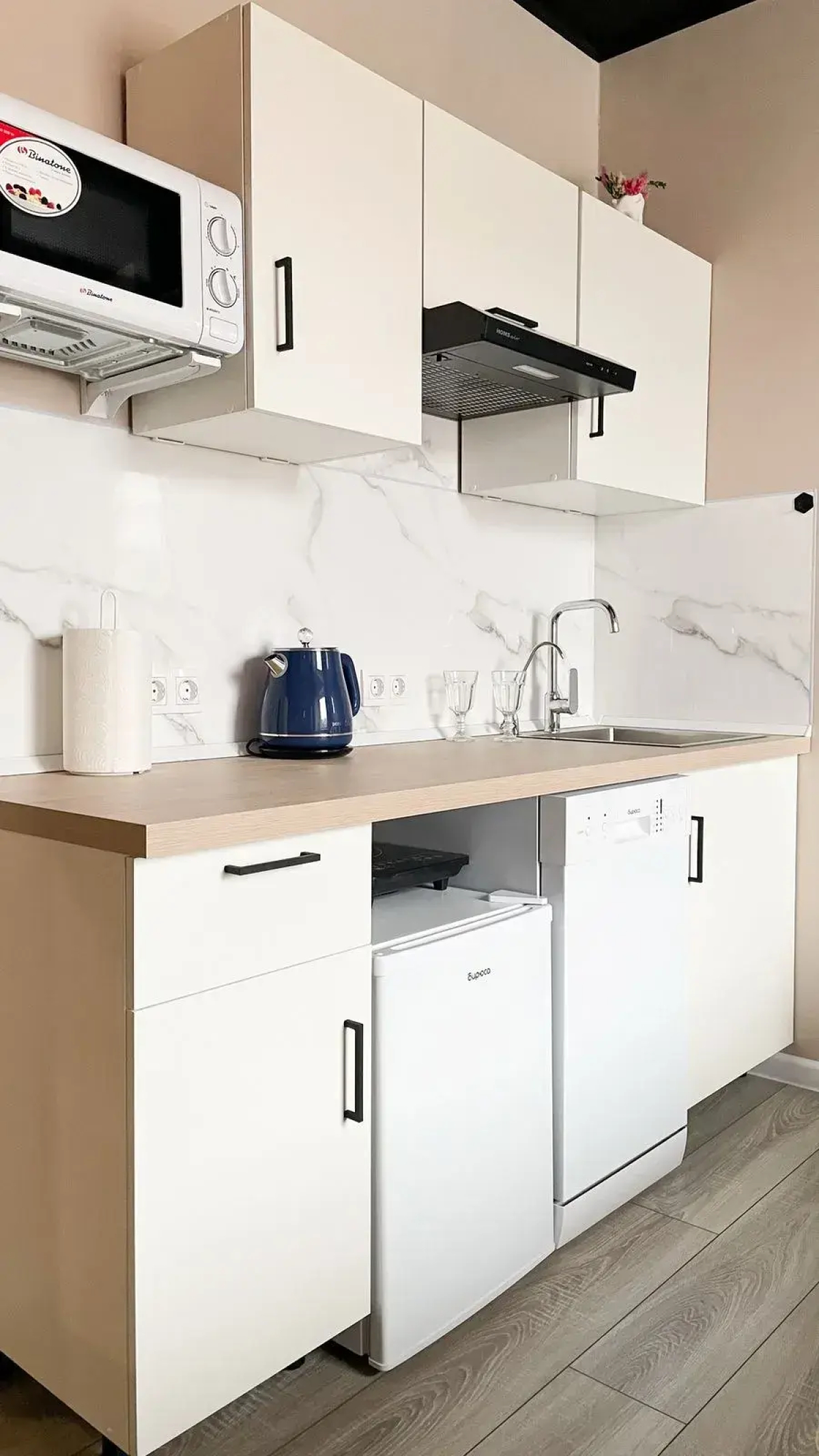 Квартира Новая современная и уютная студия с дизайнерским ремонтом в ЖК Самовароff с нетерпением ждёт своих гостей