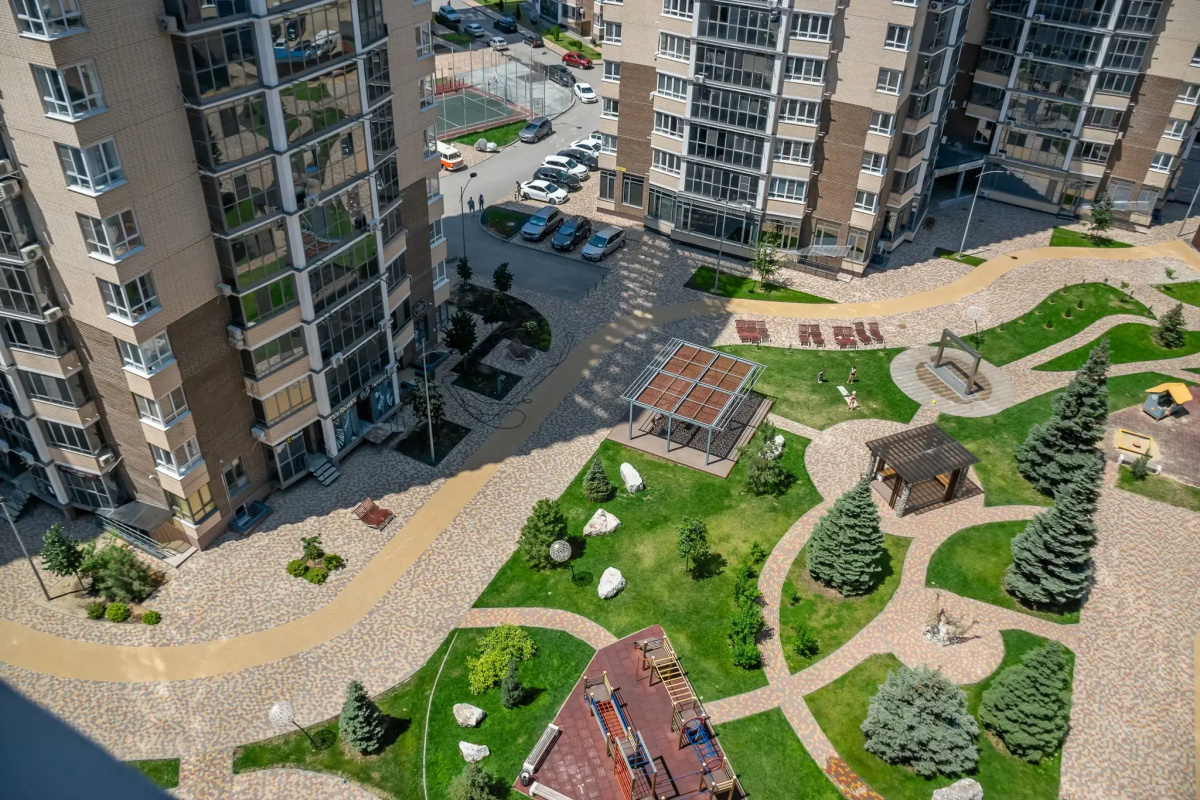 Квартира на Grand Avenue с видом на Волгу