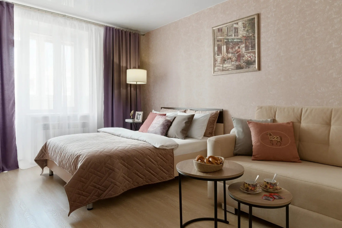 Квартира Однокомнатная Как Дома 58 в центре на ул. Бакунина