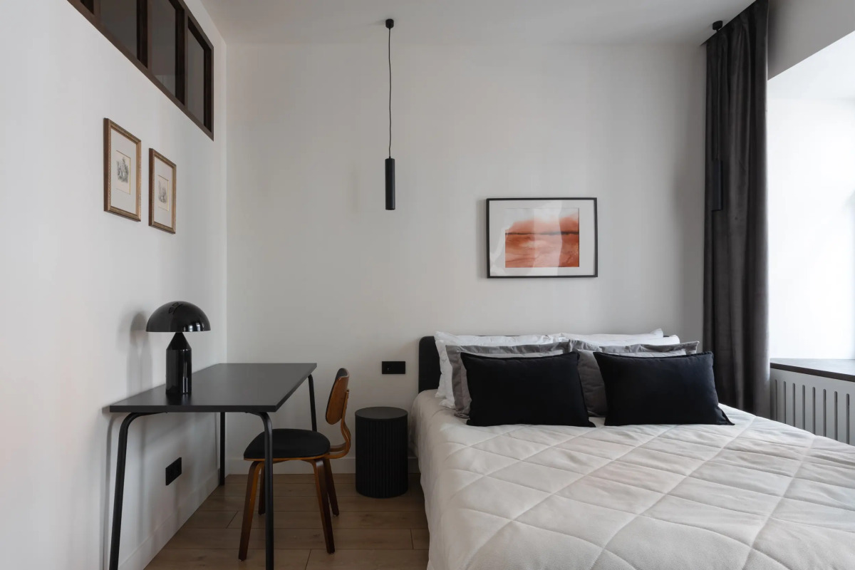 Апартаменты Mosaic на Тележной 29Г White