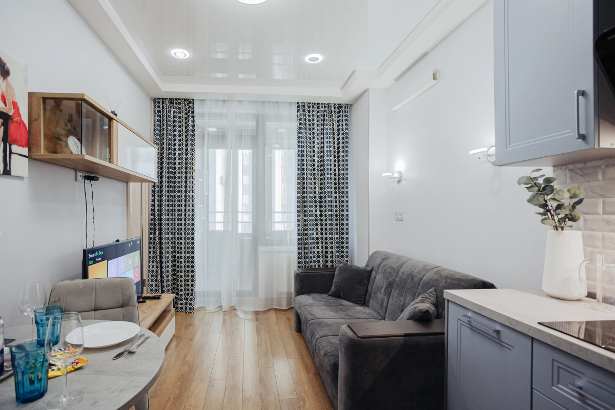 Апартаменты Lalapart Luxe Haven с лоджией в ЖК Савеловский Сити