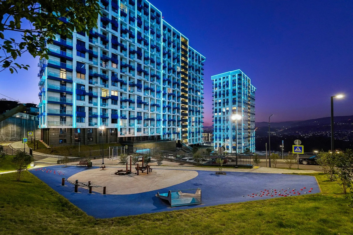 Квартира Студия с Балконом и Видом на Море