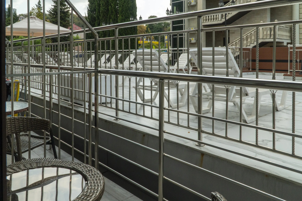 Апартаменты двухместные  с видом на аэрарий