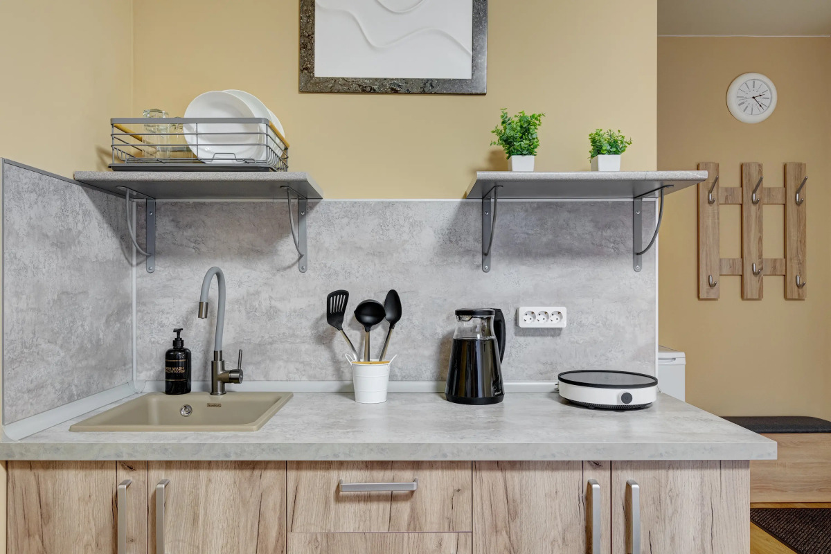 Апартаменты Улучшенная Студия Лотос Светлый Дом