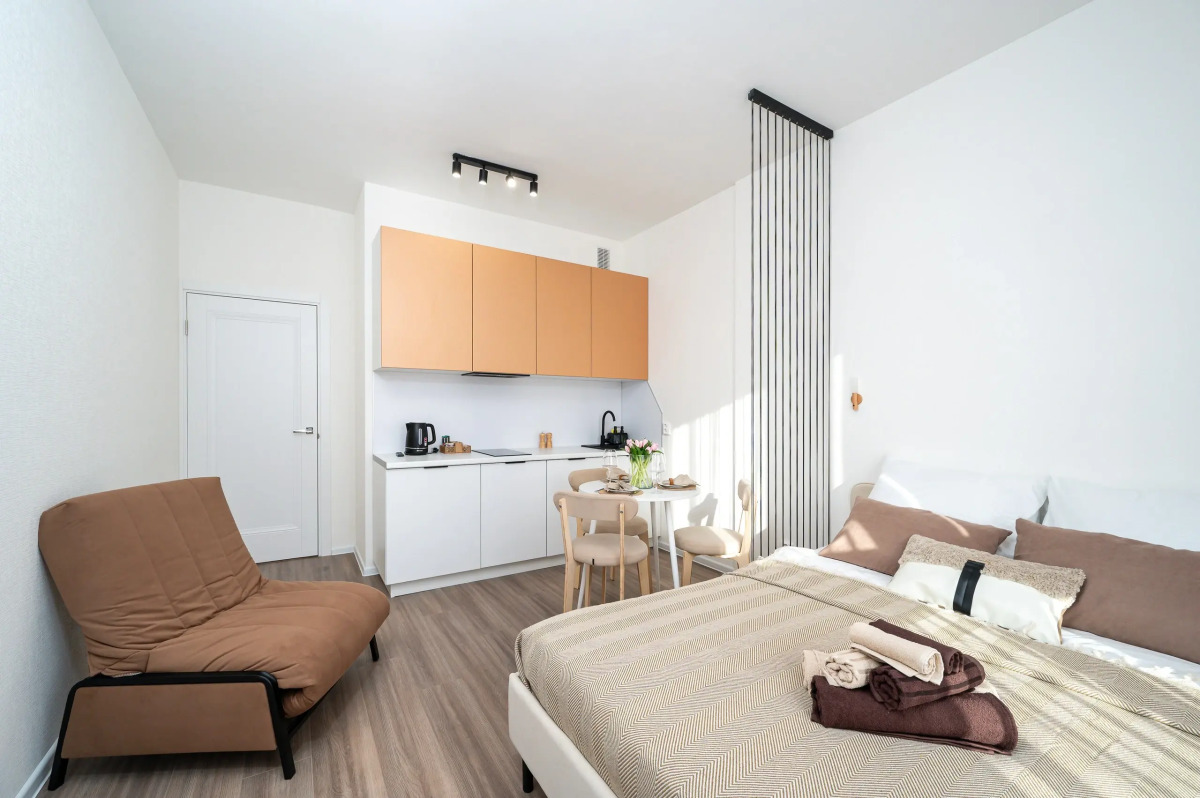 Апартаменты на Октябрьской набережной