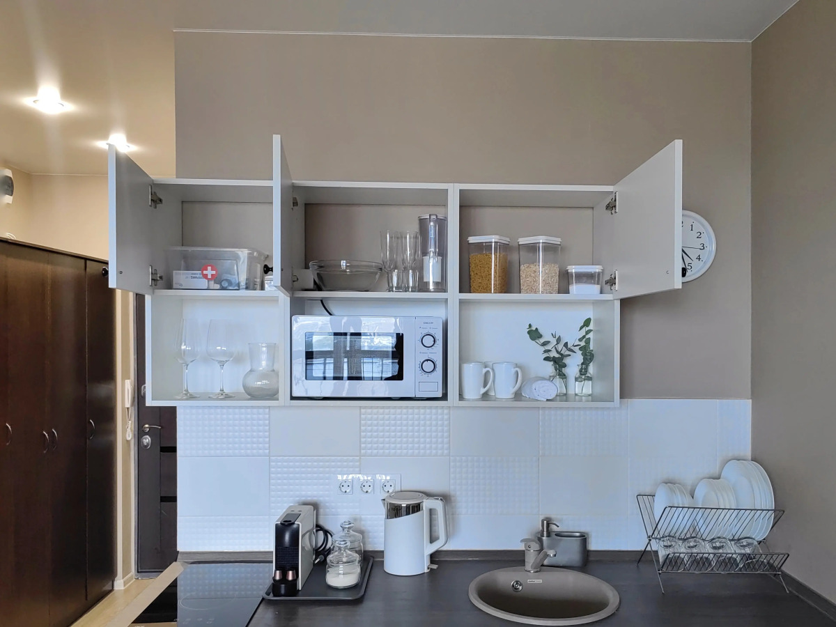 Квартира Velvet с балконом и видом на реку