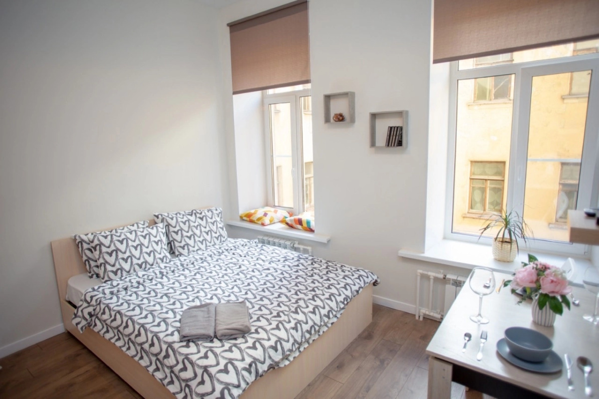 Апартаменты 1 Уютная студия на двоих