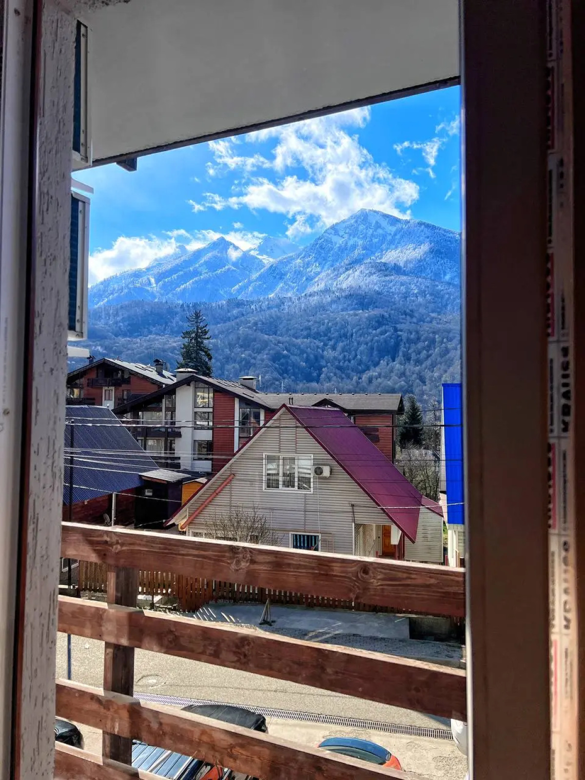 Апартаменты с Красивым видом в горах