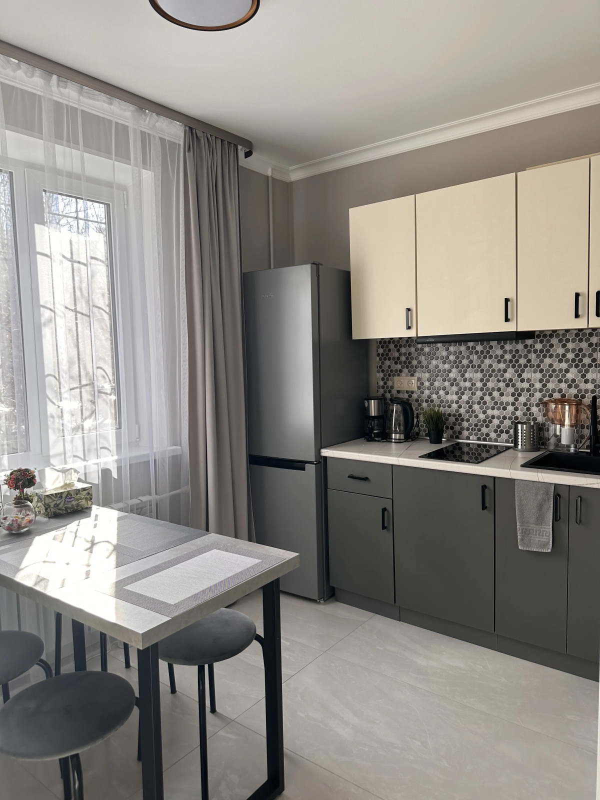 Квартира у метро Беговая с 3 раздельными спальными местами