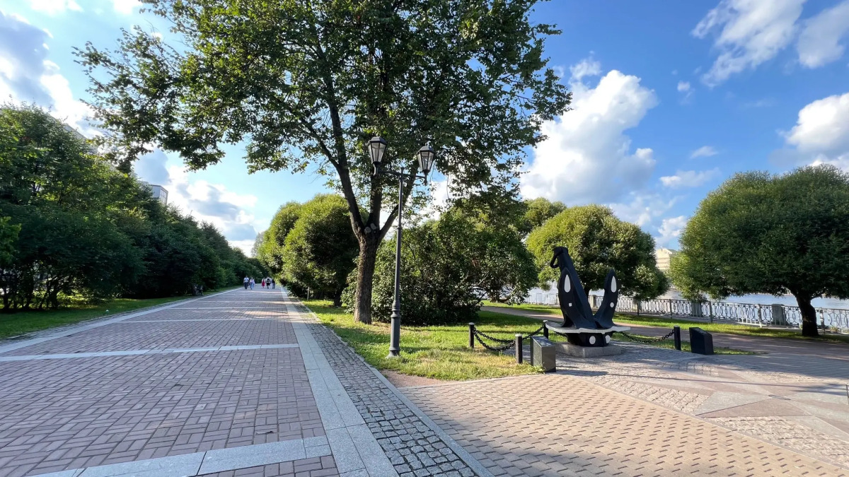 Квартира на набережной с видом на залив