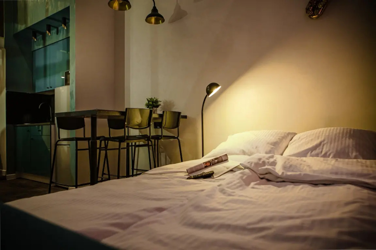 Двухуровневая Квартира Джаз ElenaSweetHome рядом с ТЦ Москва и Садовод