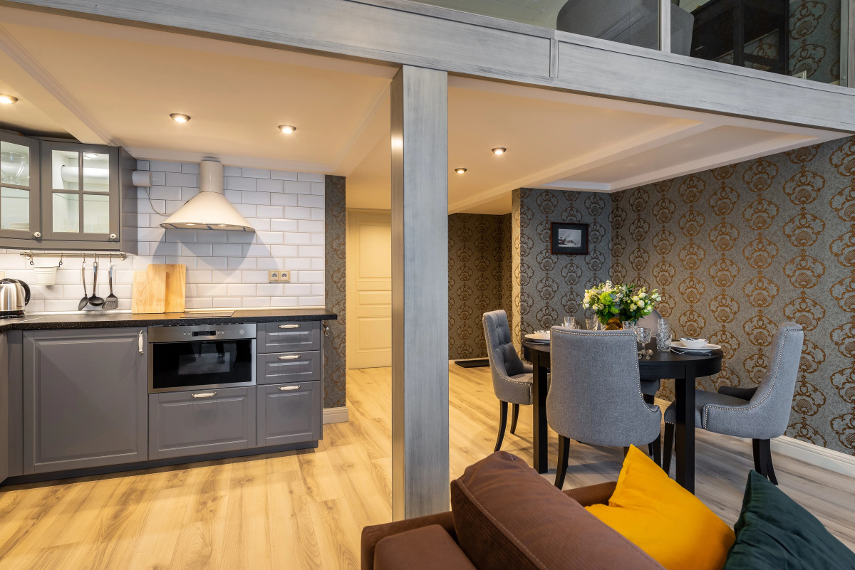 Апартаменты D на Чайковского с одной спальней №2