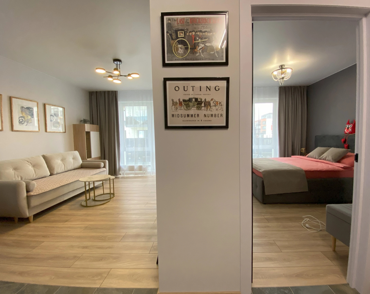 Апартаменты Oma Kodi в центре в парке у реки