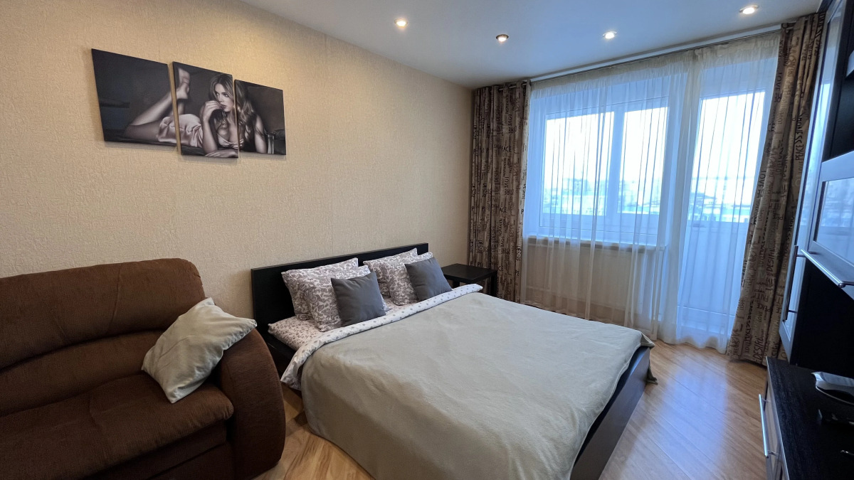 Апартаменты Однокомнатная квартира на Берёзовой аллее ОНЕГОHOME