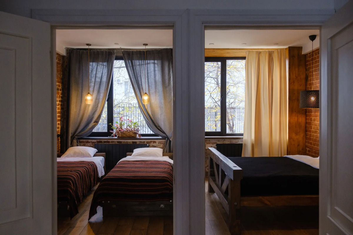 Апартаменты LOFT Холл у Кремля с четырьмя комнатами