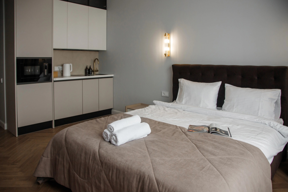 Апартаменты Уютные апартаменты рядом с ж/д вокзалом и недалеко от центра