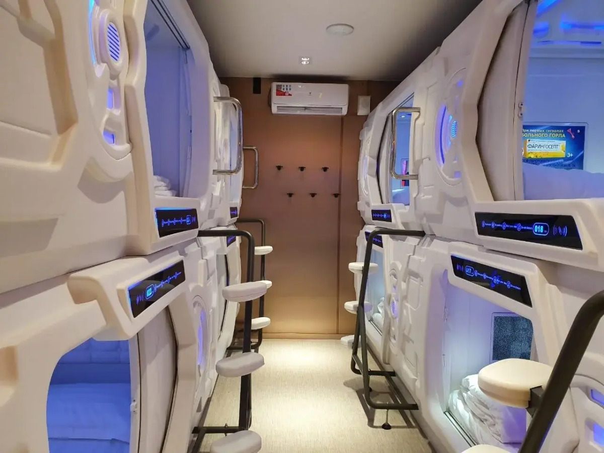 Капсульный Отель Makura