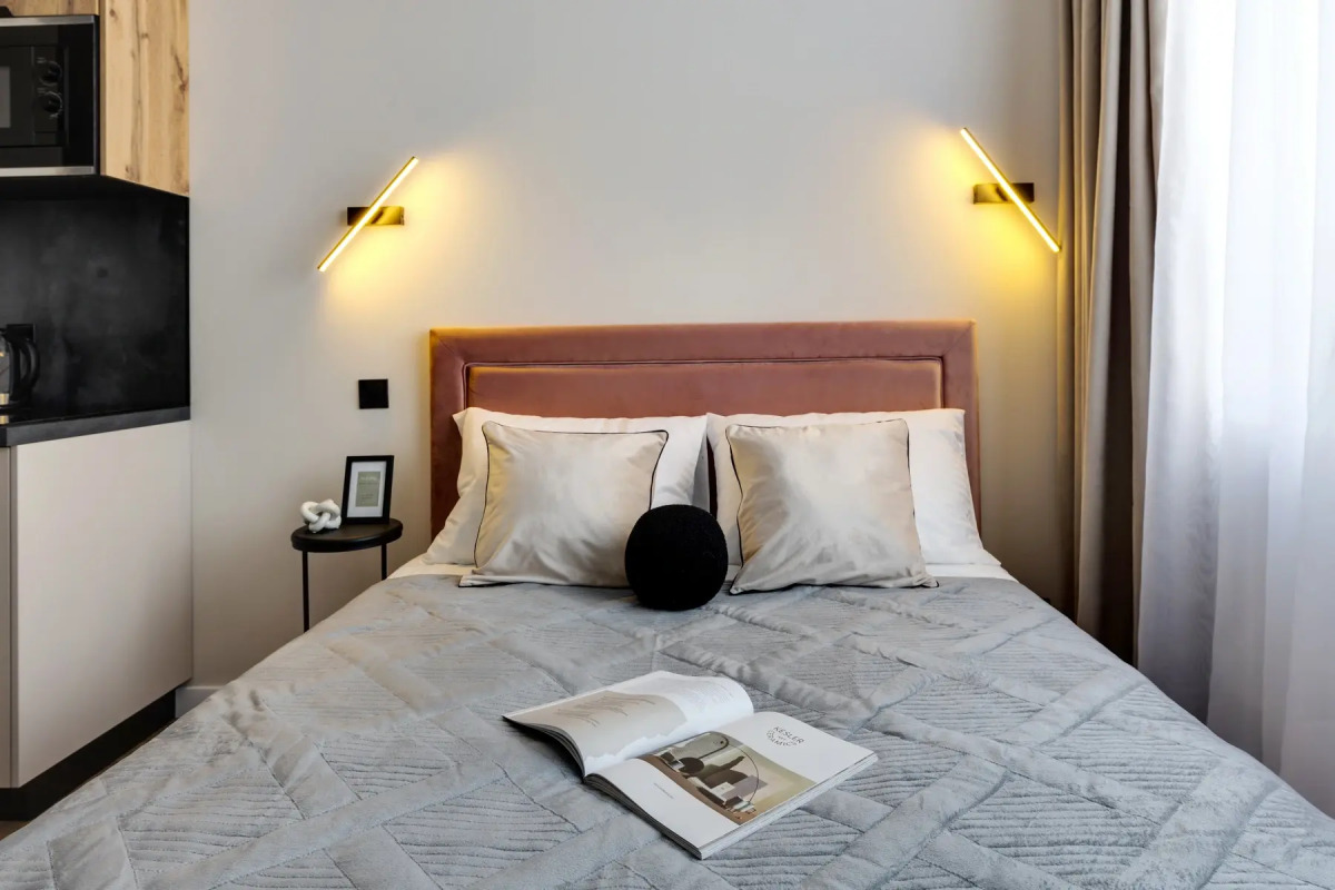 Апартаменты Уютная Дизайнерская Студия у Метро Ботанический Сад