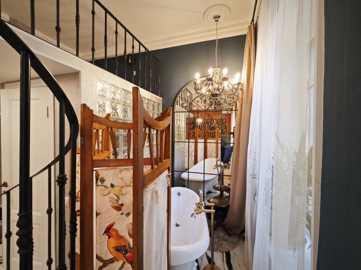 Апартаменты Винтаж с Собственным Двориком