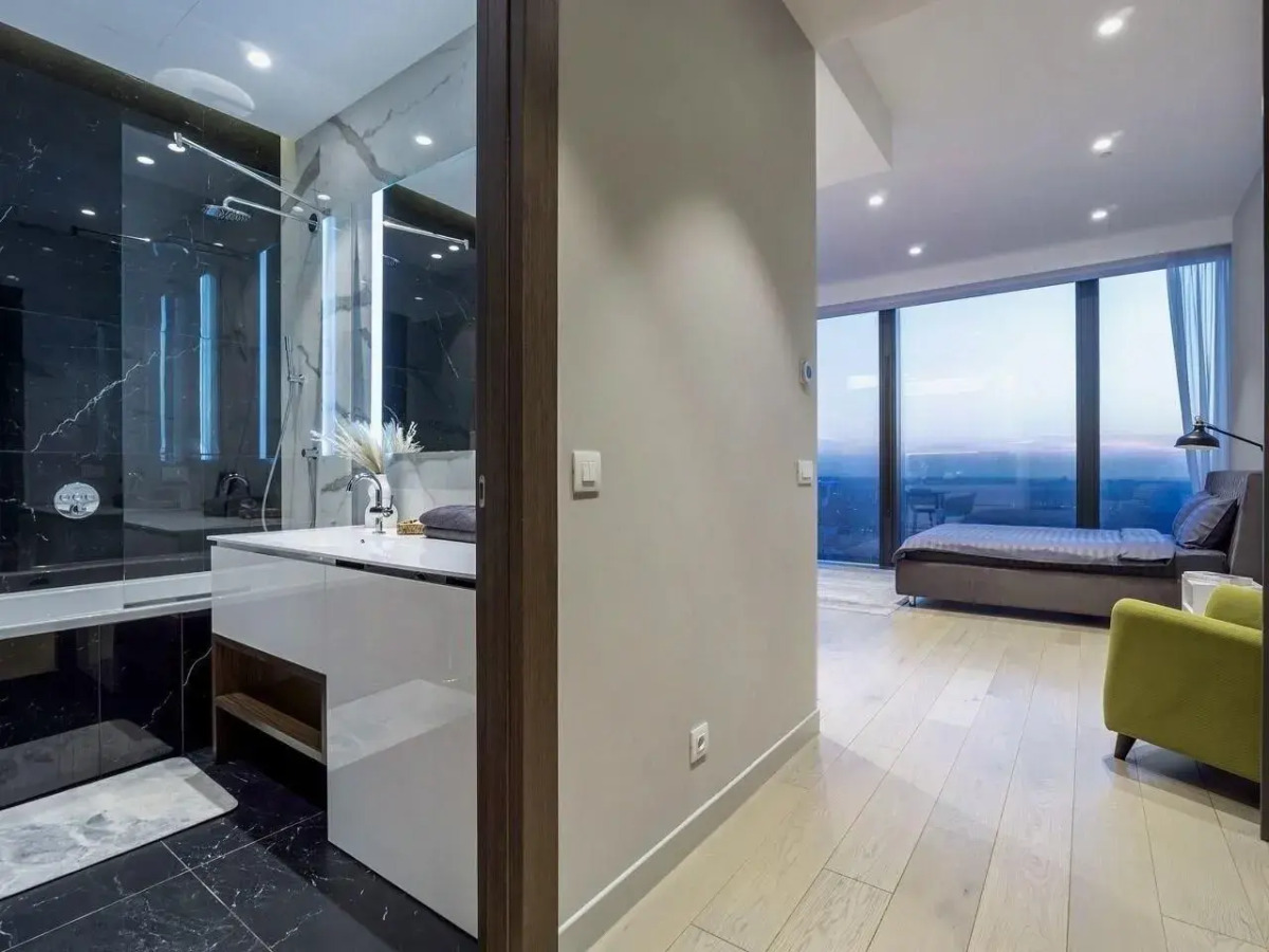 Апартаменты 55 этаж Топ вид