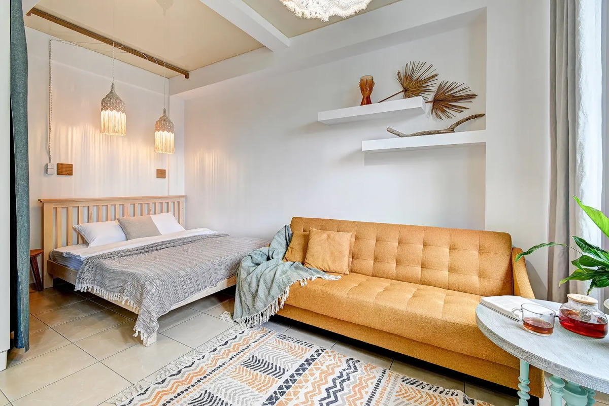 Квартира Студия для 4 Гостей Сочи Больничный Городок