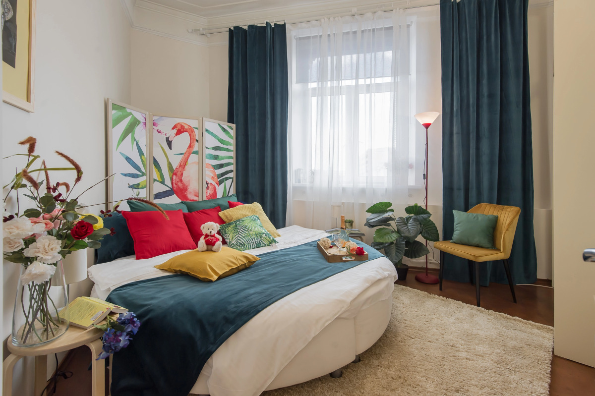 Квартира GM Apartments Стильная Трехкомнатная на Бульварном кольце