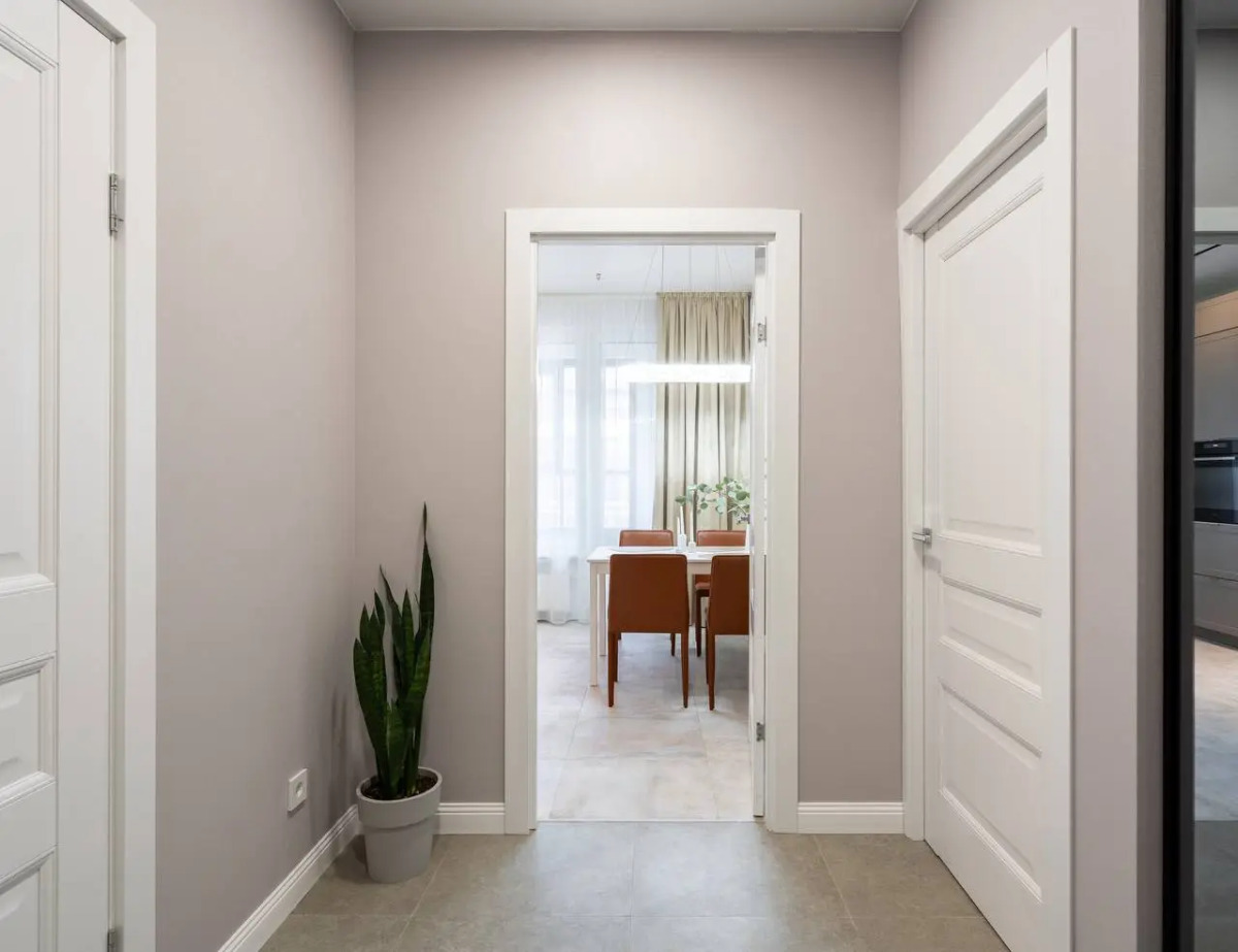 Квартира в синих тонах