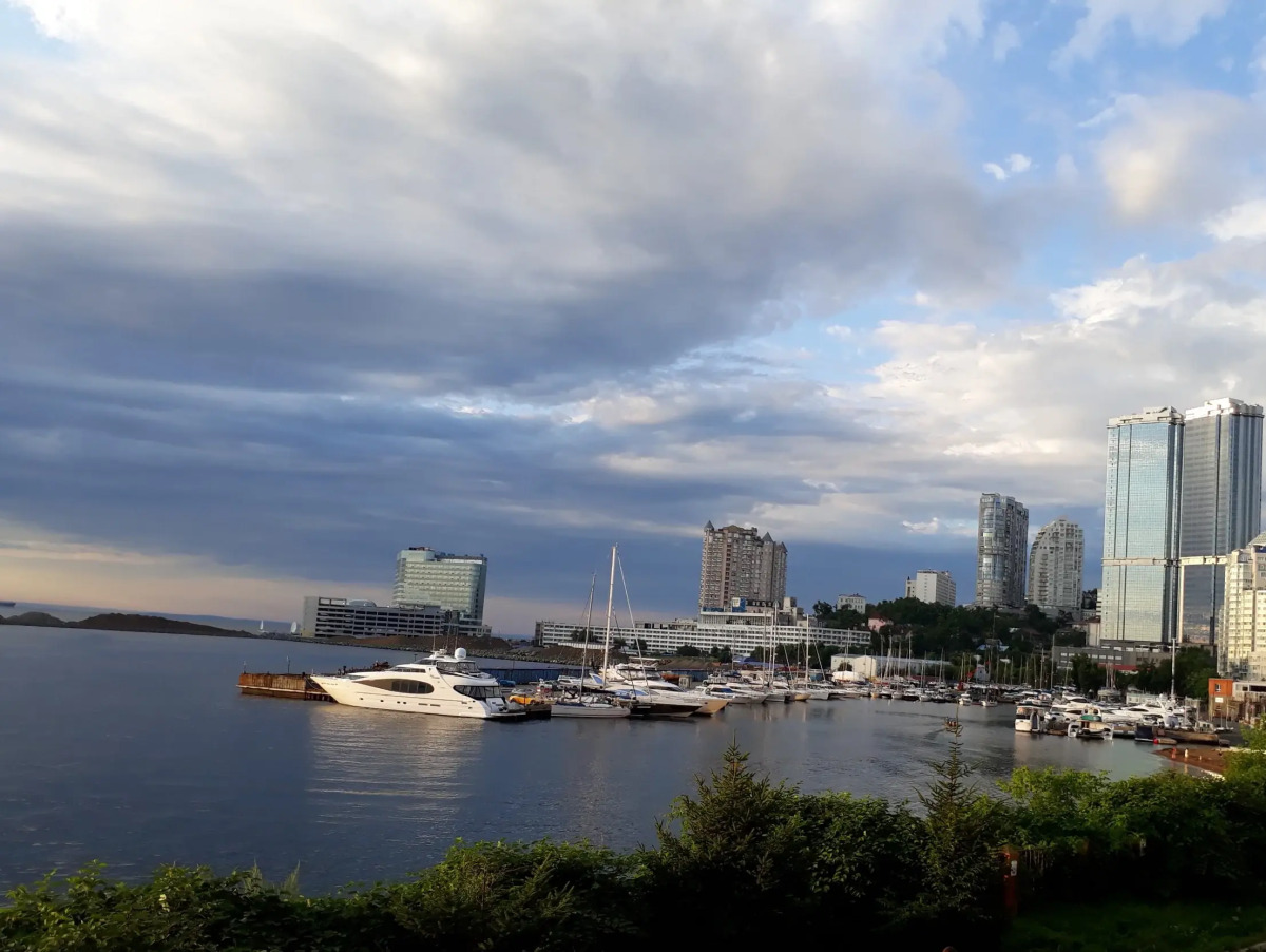 Квартира на берегу моря в центре города