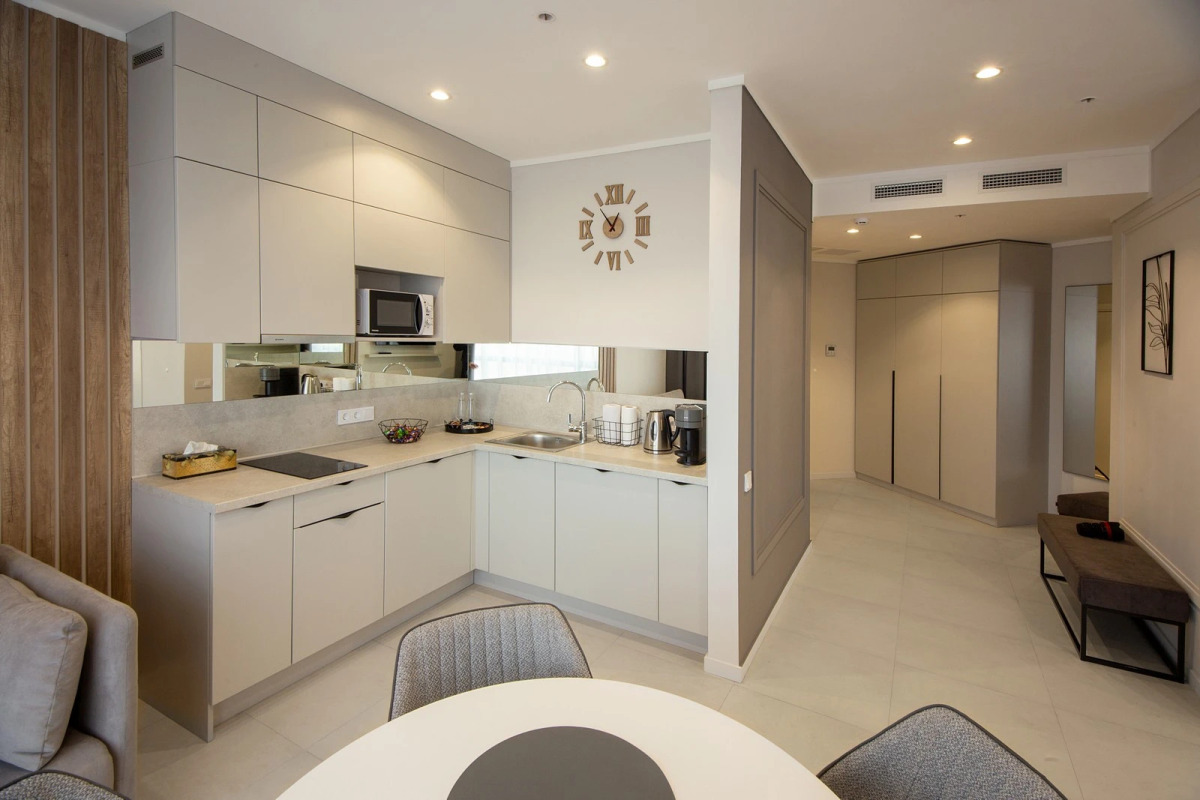 Апартаменты 4Кайф Kristall Apart с видом на море