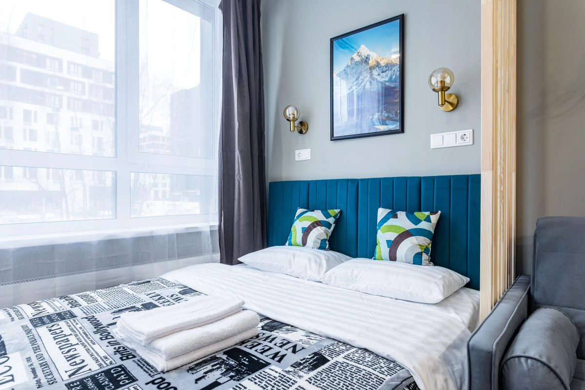 Апартаменты InHome24 Для двоих в новом жилом комплексе