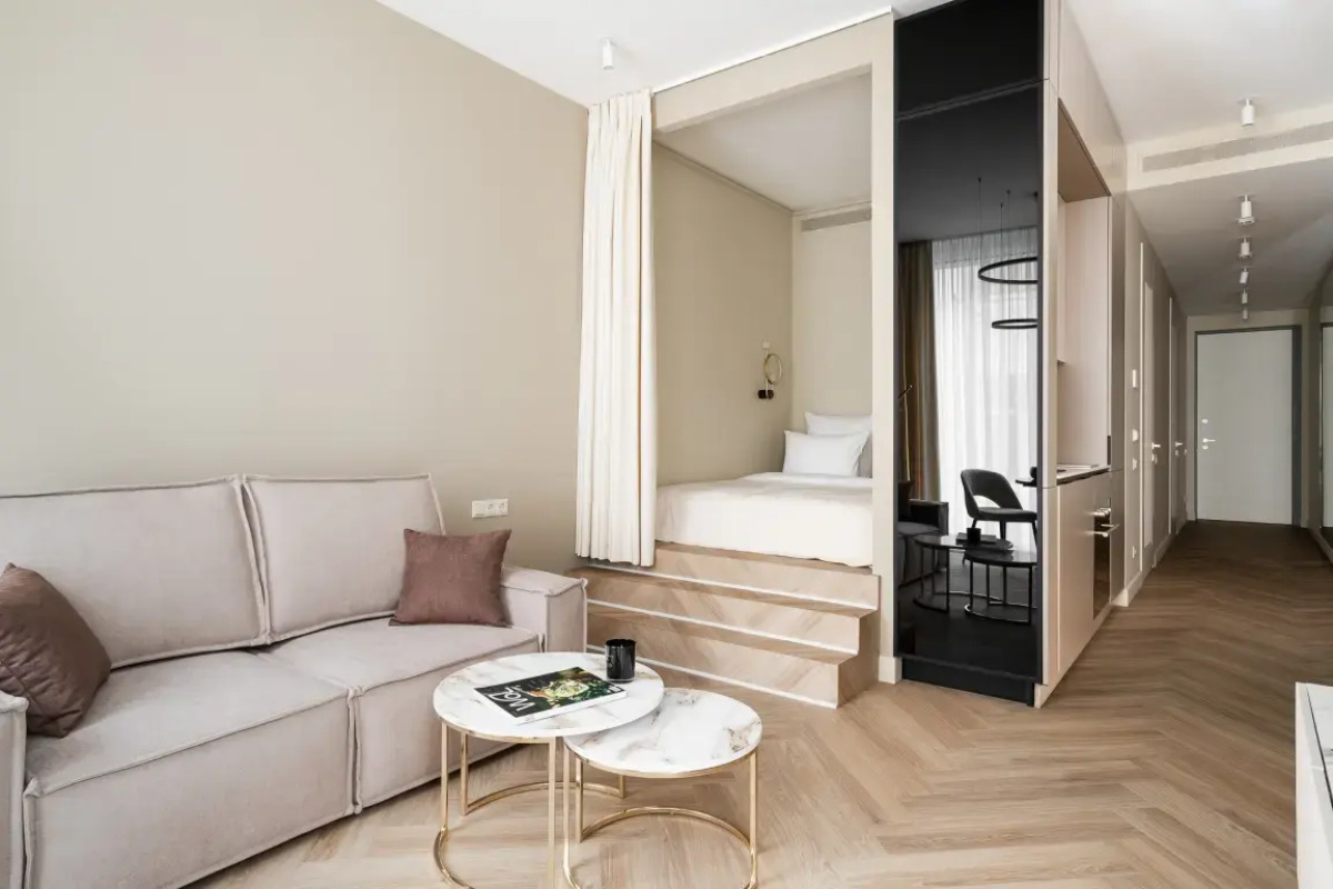 Апартаменты Comfort Life на Славянской площади Lumin