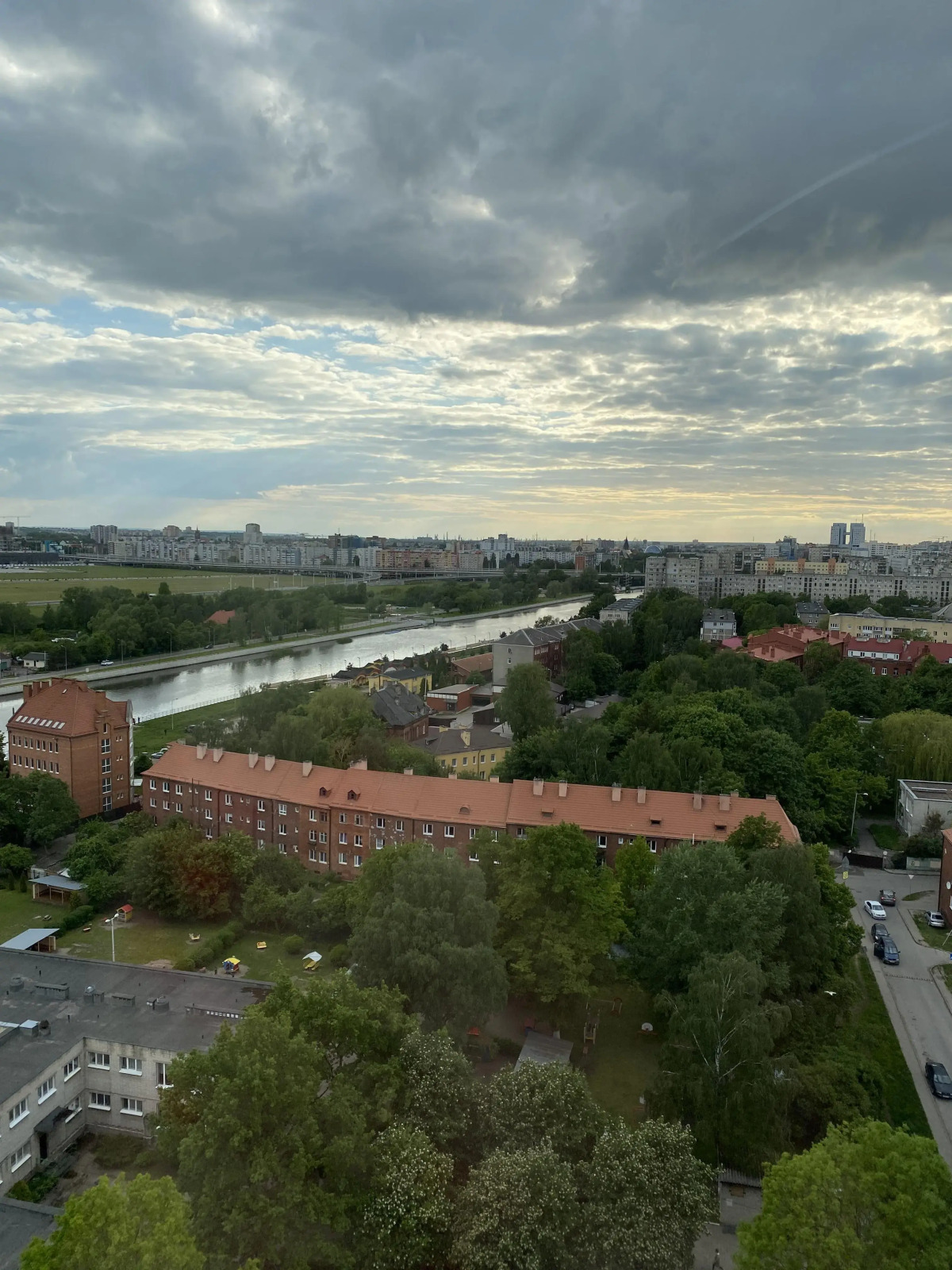 Квартира с панорамным видом на город