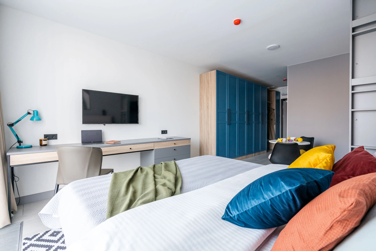 Апартаменты Sova Yard View Blue