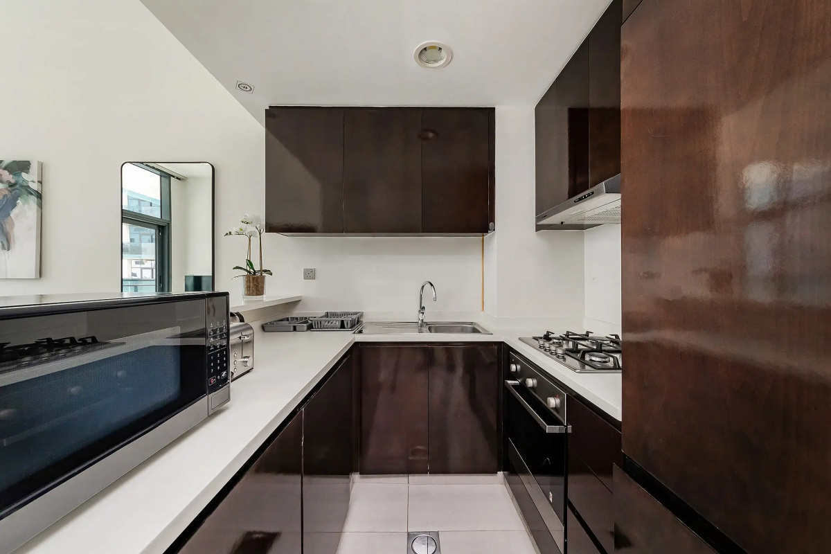 Апартаменты Stylish 1BR at Damac Merano Tower with Great View