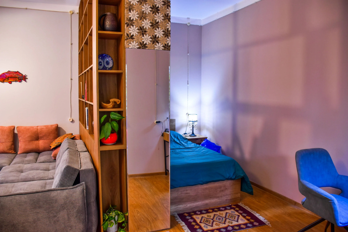 Квартира Дом библиотекаря с балконом