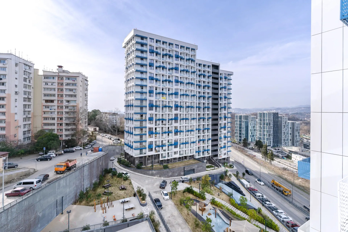 Квартира Студия с Балконом и Видом на Море